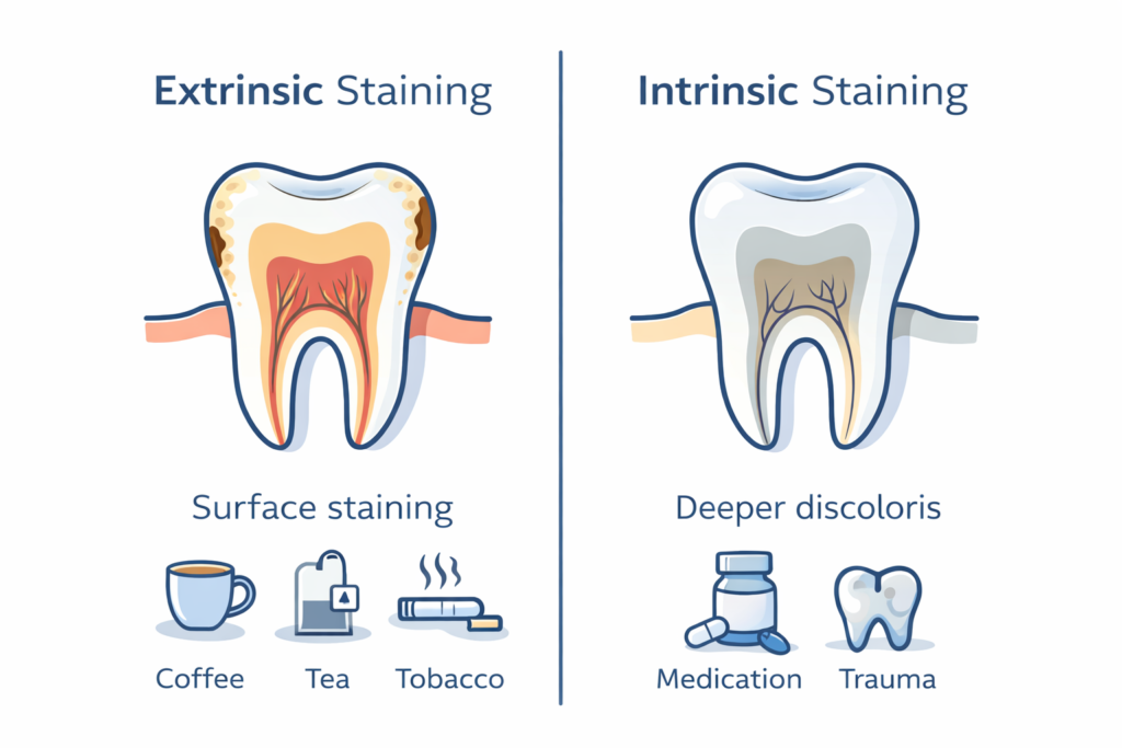 Why Do Teeth Get Discoloured in the First Place?