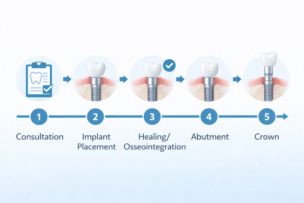 The Dental Implant Procedure — Step by Step