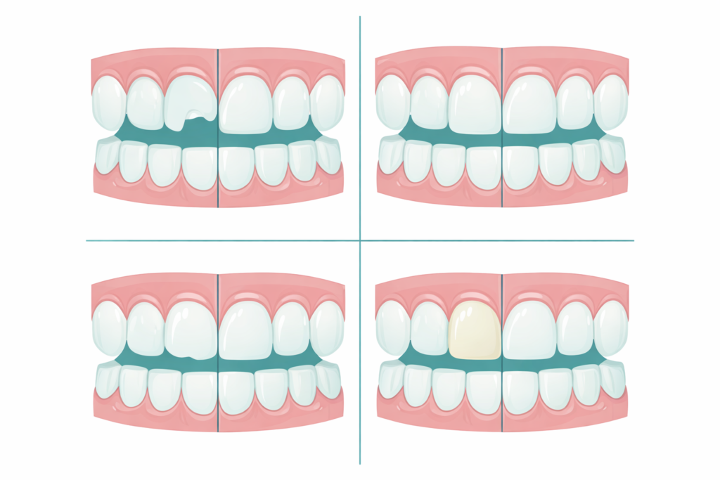 Composite Bonding Before and After
