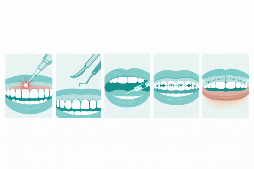 Gummy Smile Treatment Options