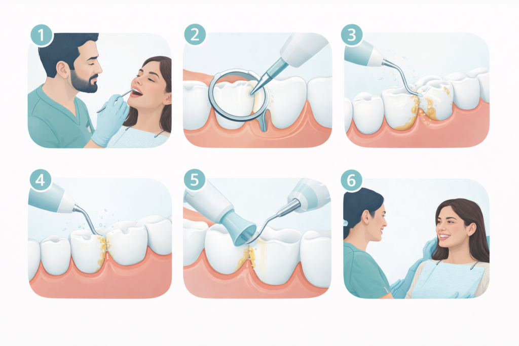 How Professional Teeth Cleaning Works at Smile On
