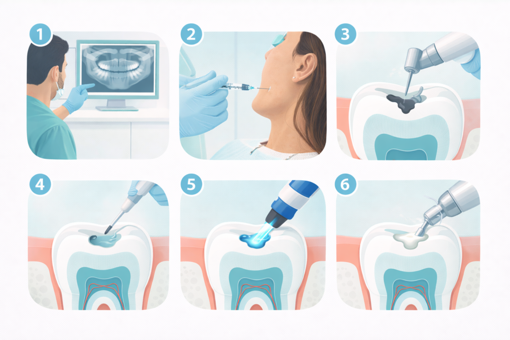 How Your Dental Filling Procedure Works at Smile On, Step by Step