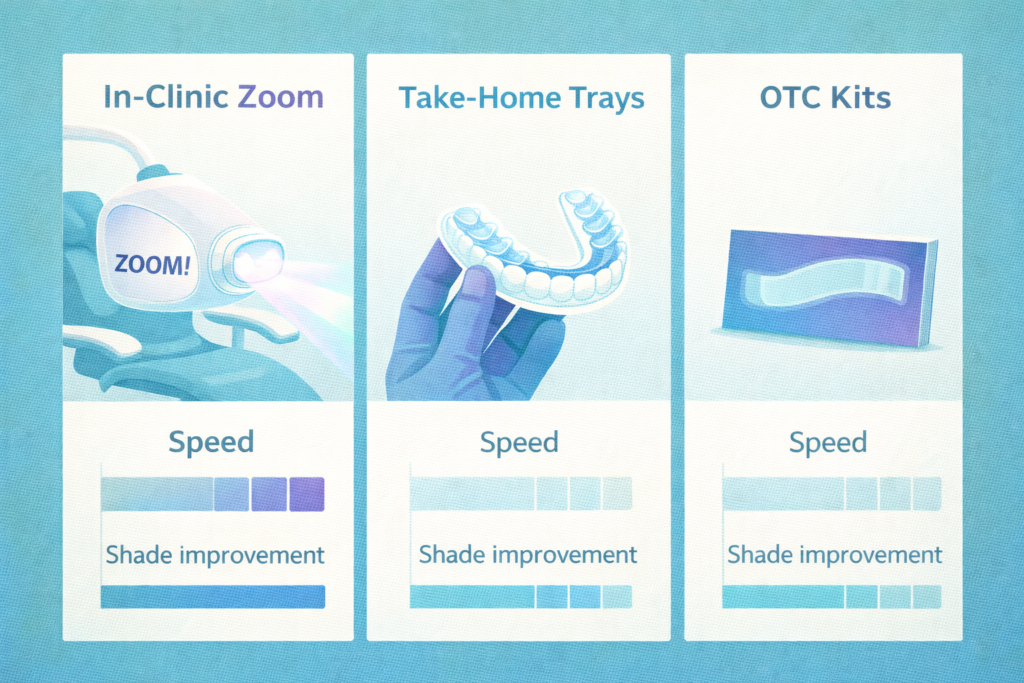 Zoom Teeth Whitening vs Other Whitening Methods