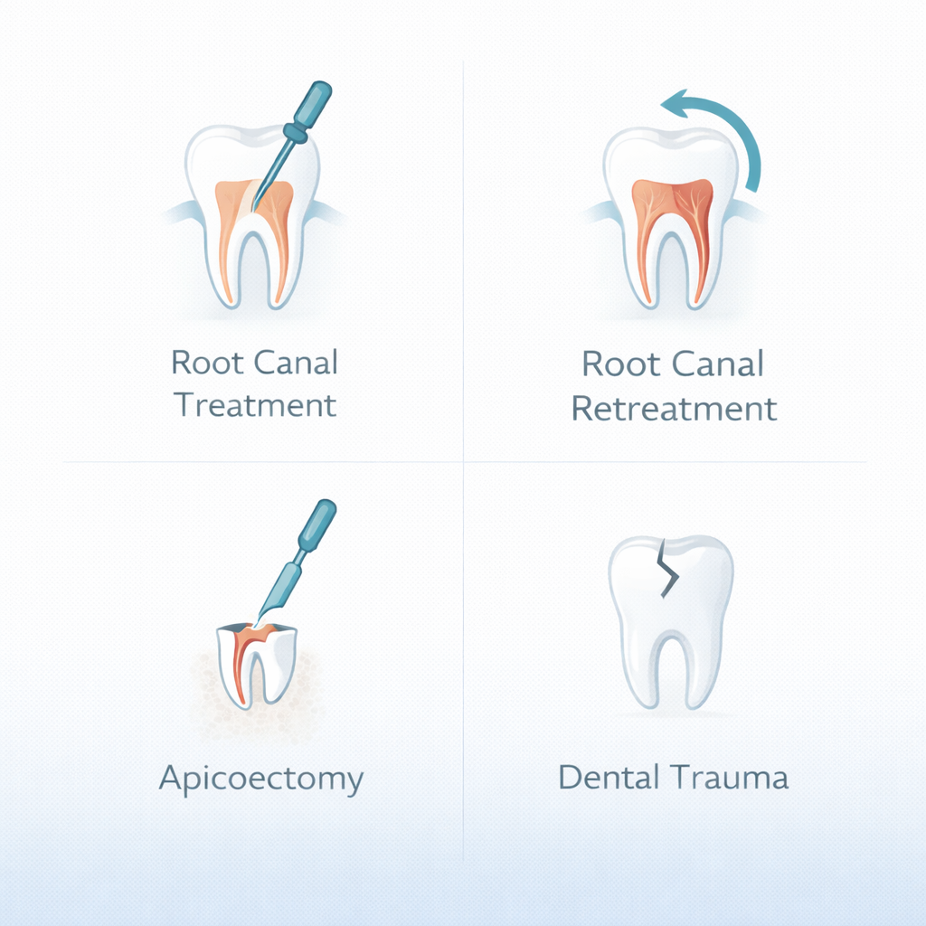 Endodontic Treatments Available at Smile On Dental Clinic, Al Satwa