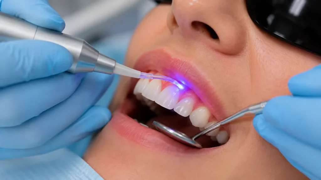  Laser gum treatment for periodontal disease at a dental clinic in Dubai